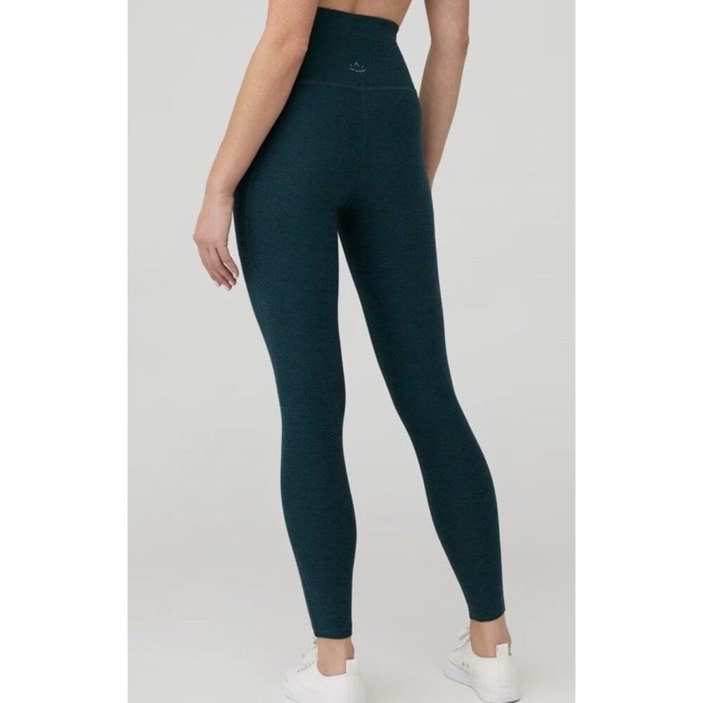 Beyond Yoga Size S Space Dye Green Leggings